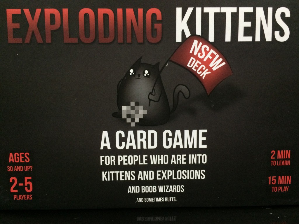 Exploding Kittens: NSFW Deck (English Edition)