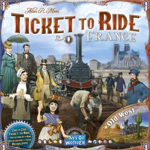 Ticket to Ride France & Old West