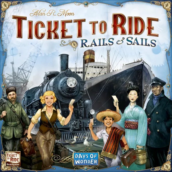 Ticket to Ride: Rails & Sails (2016 English Edition)