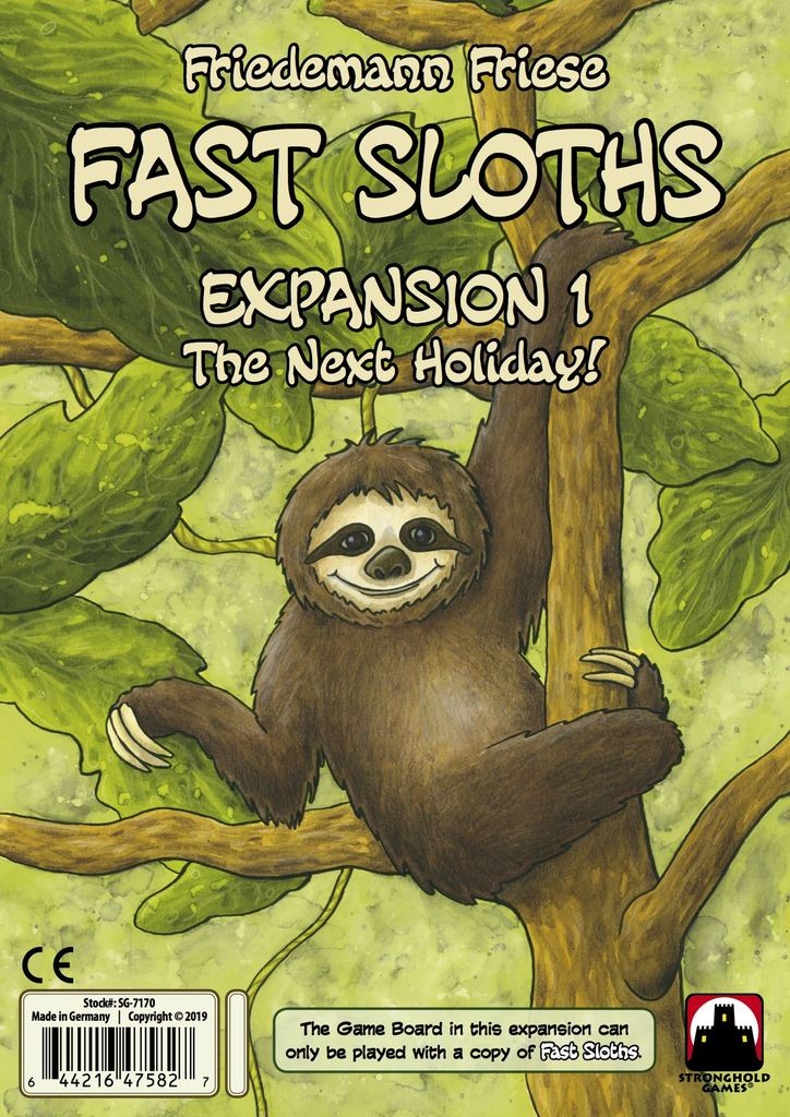 Fast Sloths: Expansion 1 – The Next Holiday!