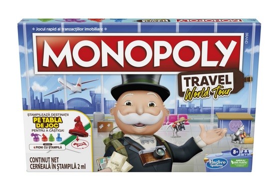 Monopoly: Travel World Tour (Romanian Edition)