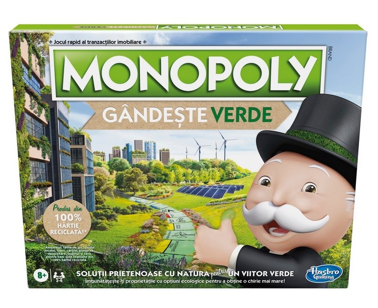 Monopoly: Go Green (Romanian Edition)