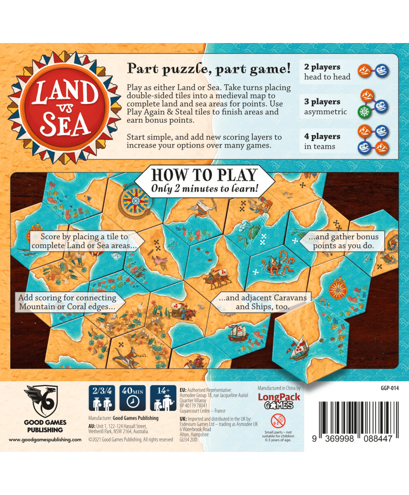 land-vs-sea-english-edition