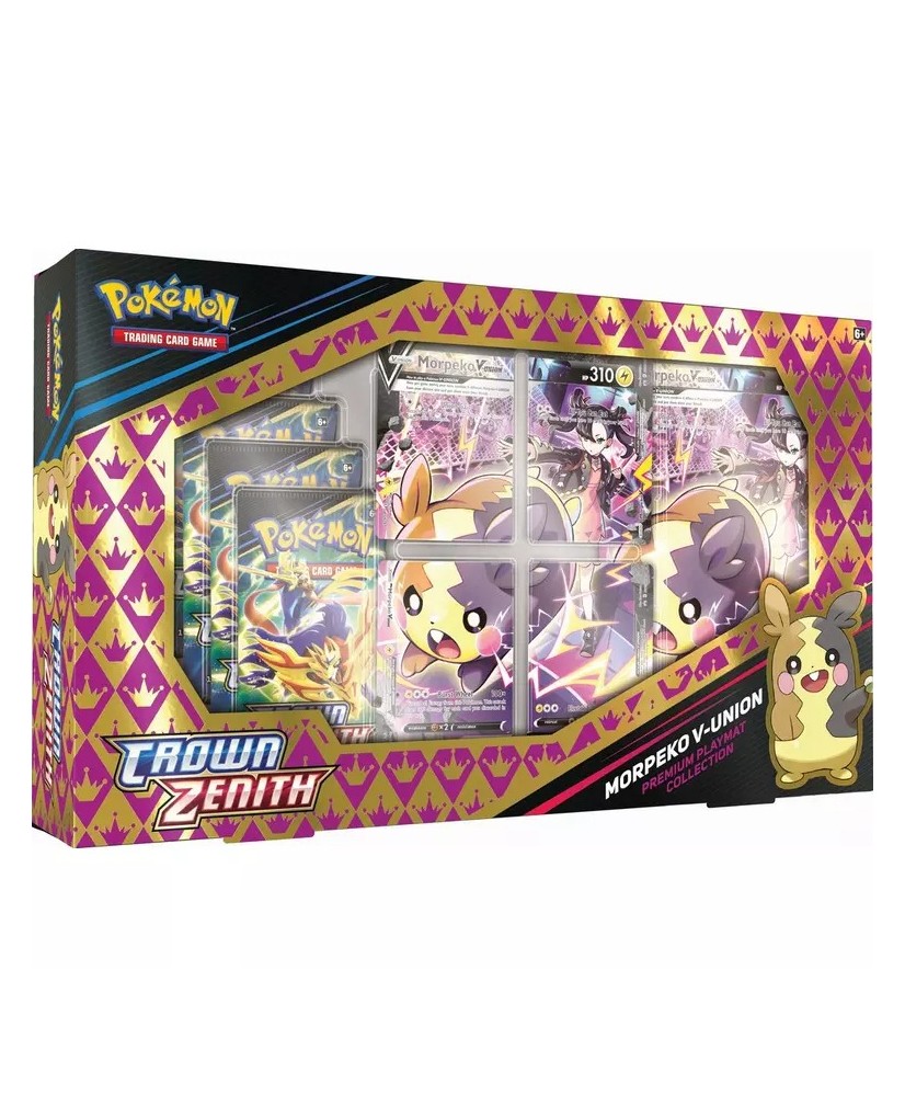 Pokemon Trading Card Game Crown Zenith Morpeko VUNION Premium Playmat