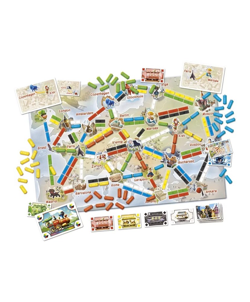 Ticket to Ride Junior Europe First Journey Game